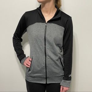 Aeropostale Athletic Jacket - Medium Gray Black 💜